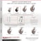 Service Caster 5 Inch Kingpinless High Temp Phenolic Wheel Swivel Top Plate Caster SCC SCC-KP30S520-PHRHT - alternate 4